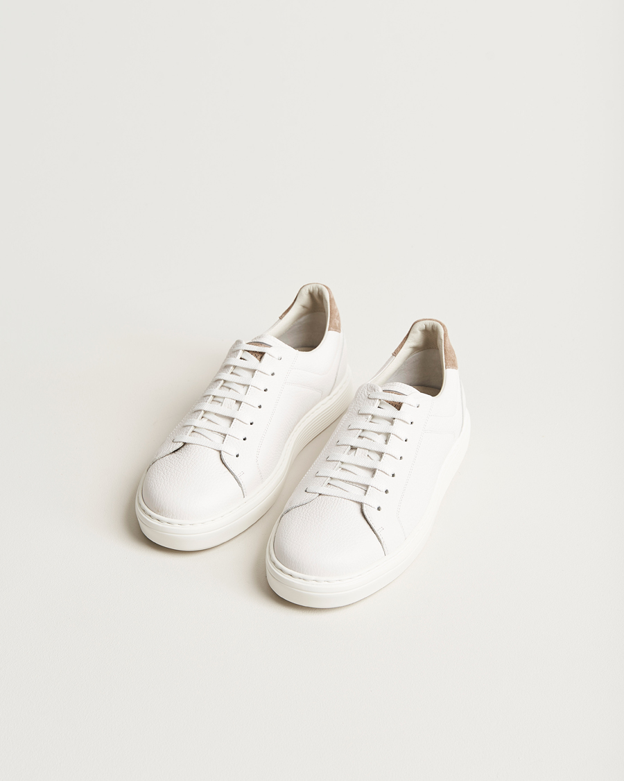 Herren |  | Brunello Cucinelli | Classic Sneaker  White Calf