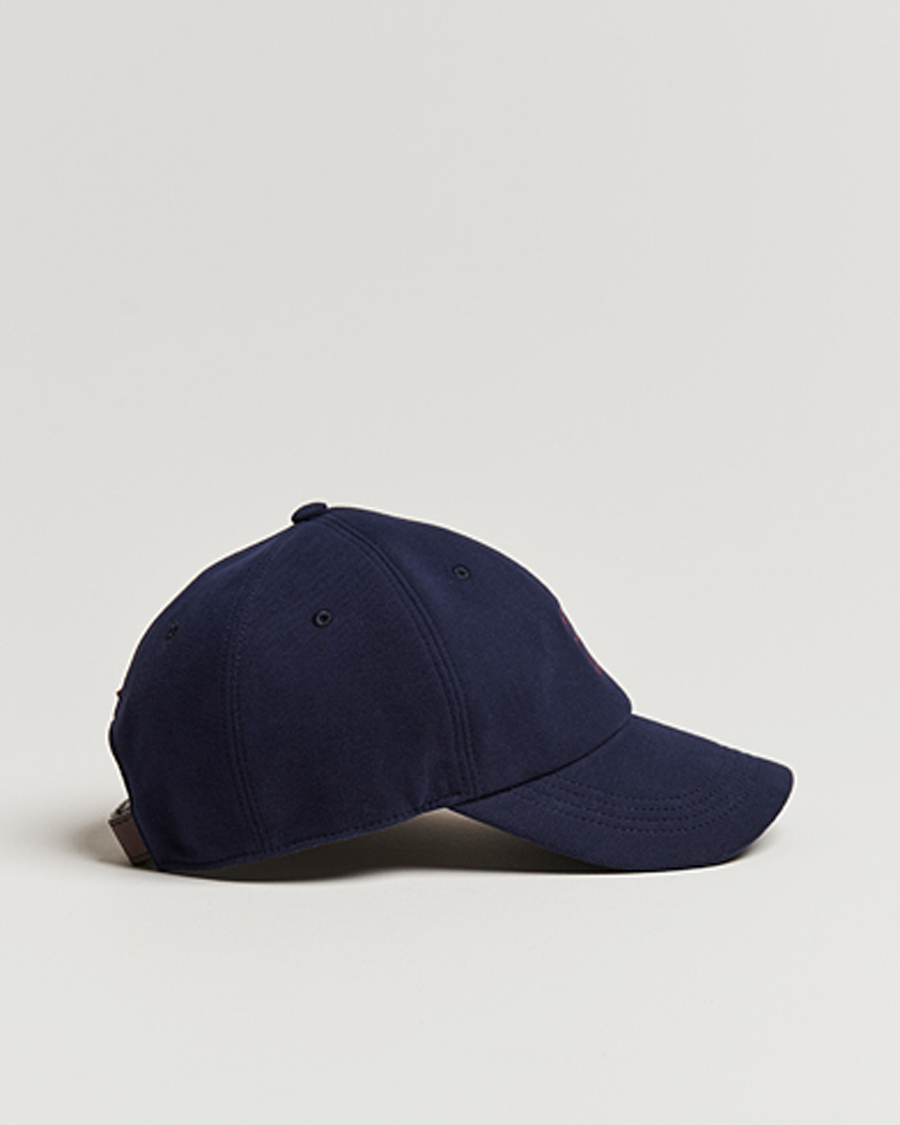 Herren | Brunello Cucinelli Peach Baseball Cap Navy | Brunello Cucinelli | Peach Baseball Cap Navy