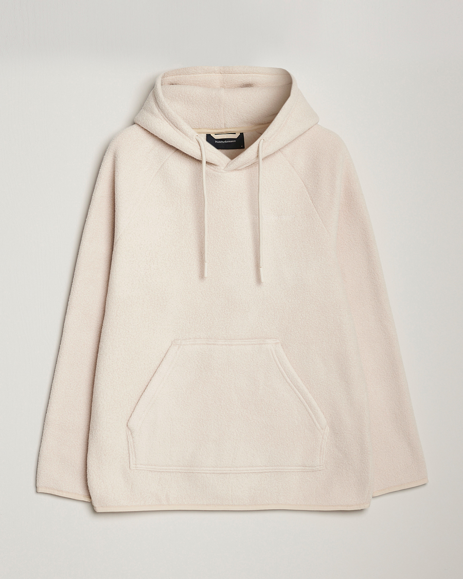 Herren | Pullover | Peak Performance | Fleece Hood Sand Fog