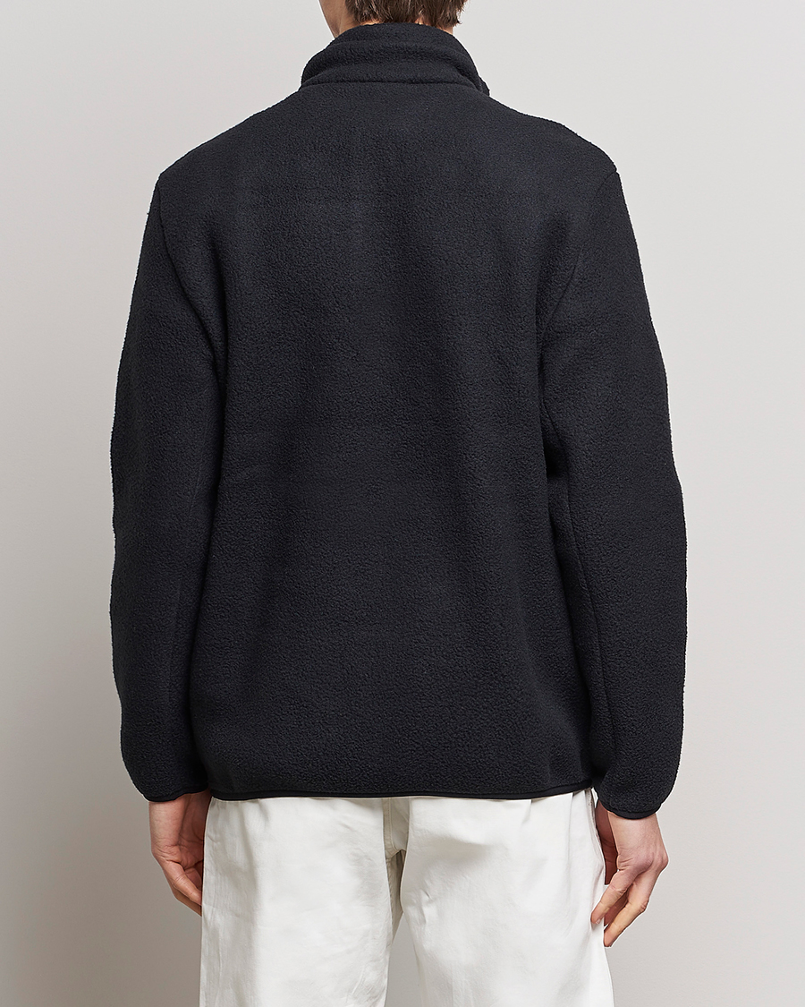 Herren | Pullover | Peak Performance | Fleece Snap Sweater Black