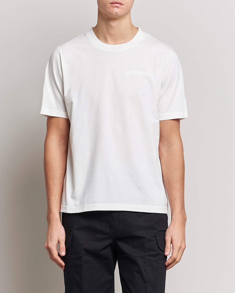 Herren | Weiße T-Shirts | Peak Performance | Original Small Logo Tee Off White