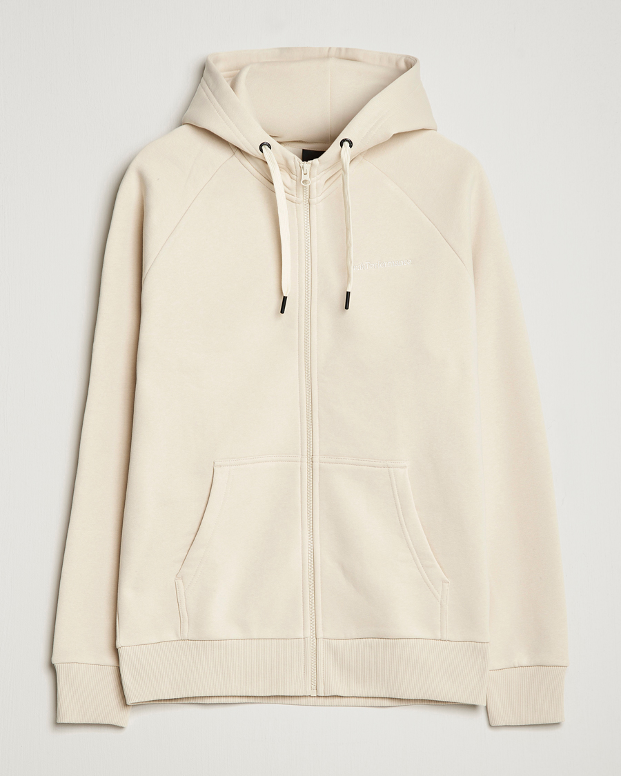 Herren | Pullover | Peak Performance | Original Small Logo Full Zip Sand Fog