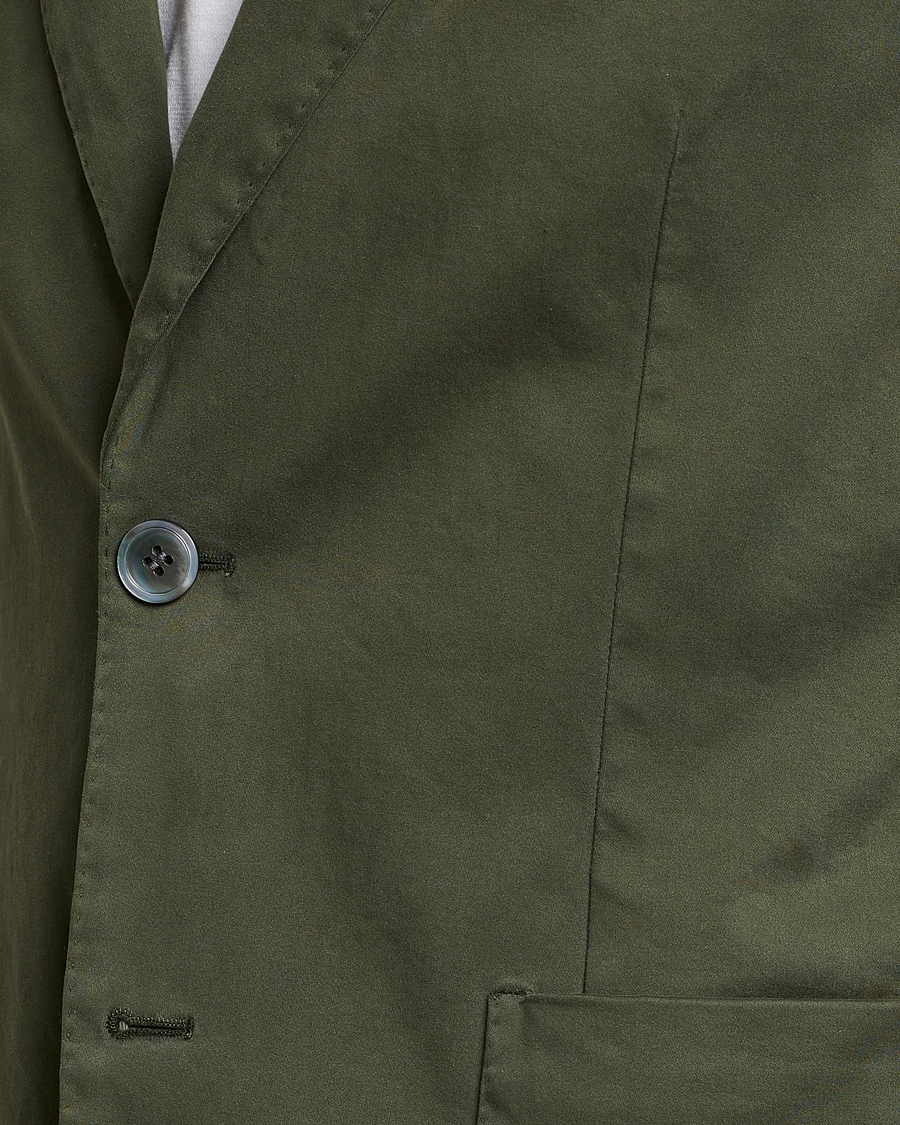 Herren | Sakkos | Oscar Jacobson | Egel Cotton Blazer Green