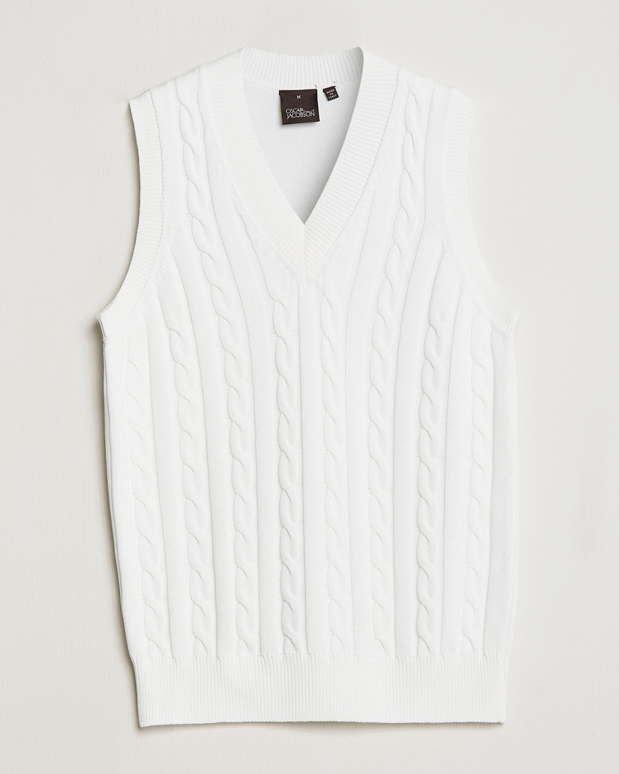 White knit vest discount