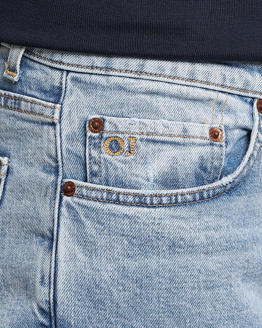 Herren | Jeans | Oscar Jacobson | Albert Cotton Stretch Jeans Light Wash