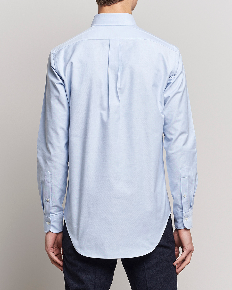 Herren | Hemden | Kamakura Shirts | Slim Fit Oxford BD Shirt Light Blue