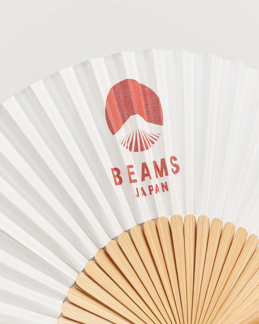 Herren |  | Beams Japan | Folding Fan White