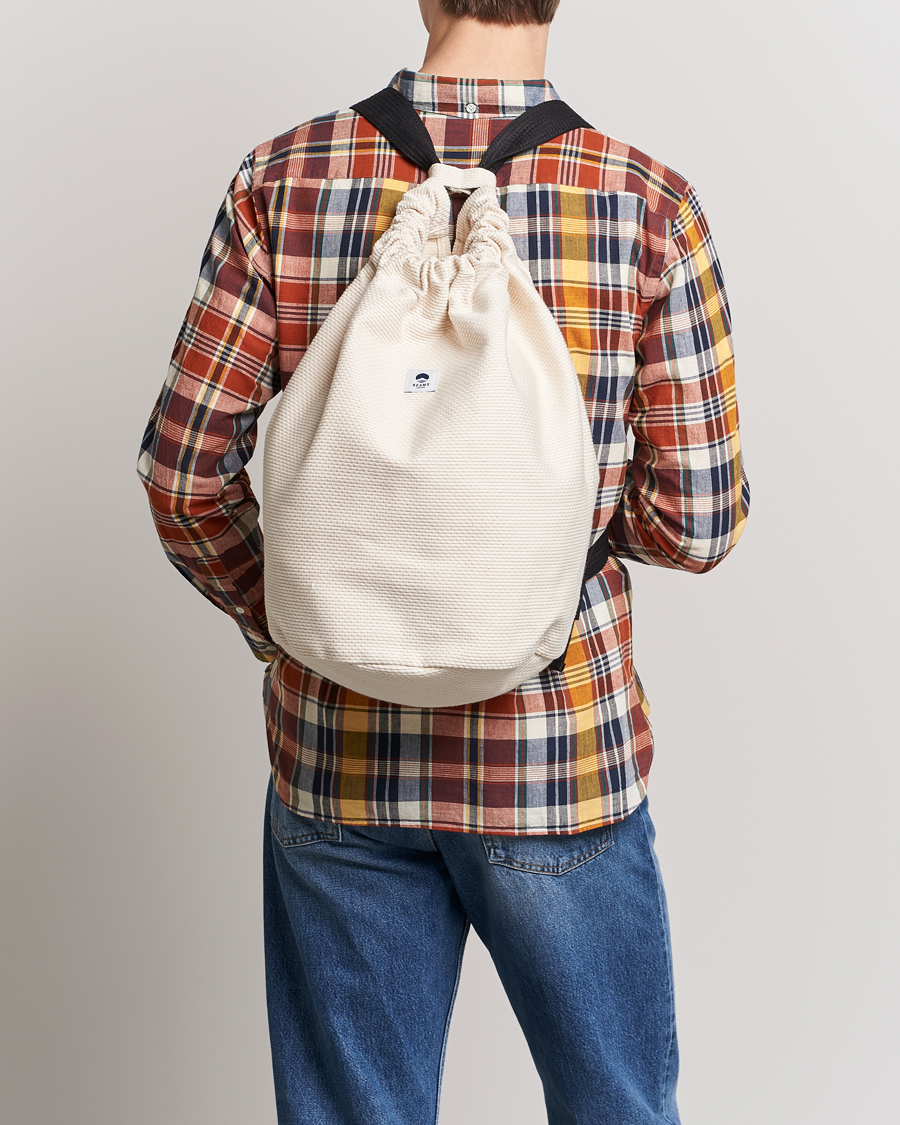Herren | | Beams Japan | x Sasicco Obi 2 Way Bag Natural