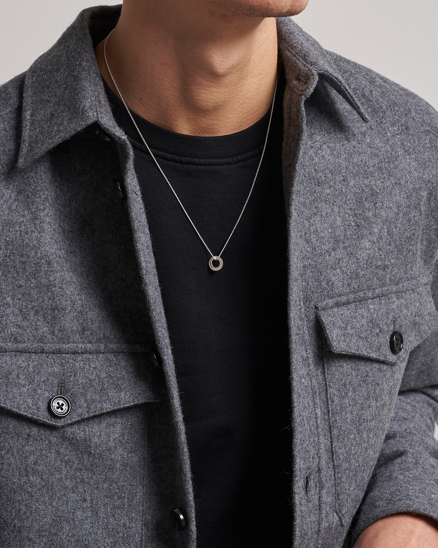 Men |  | LE GRAMME | Circle Necklace Le 1.1 Sterling Silver