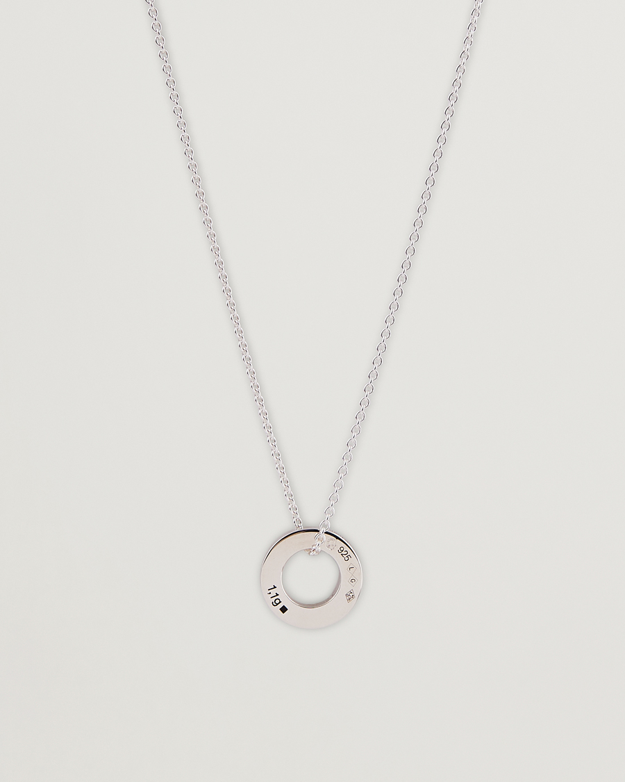 Herren | Schmuck | LE GRAMME | Circle Necklace Le 1.1 Sterling Silver