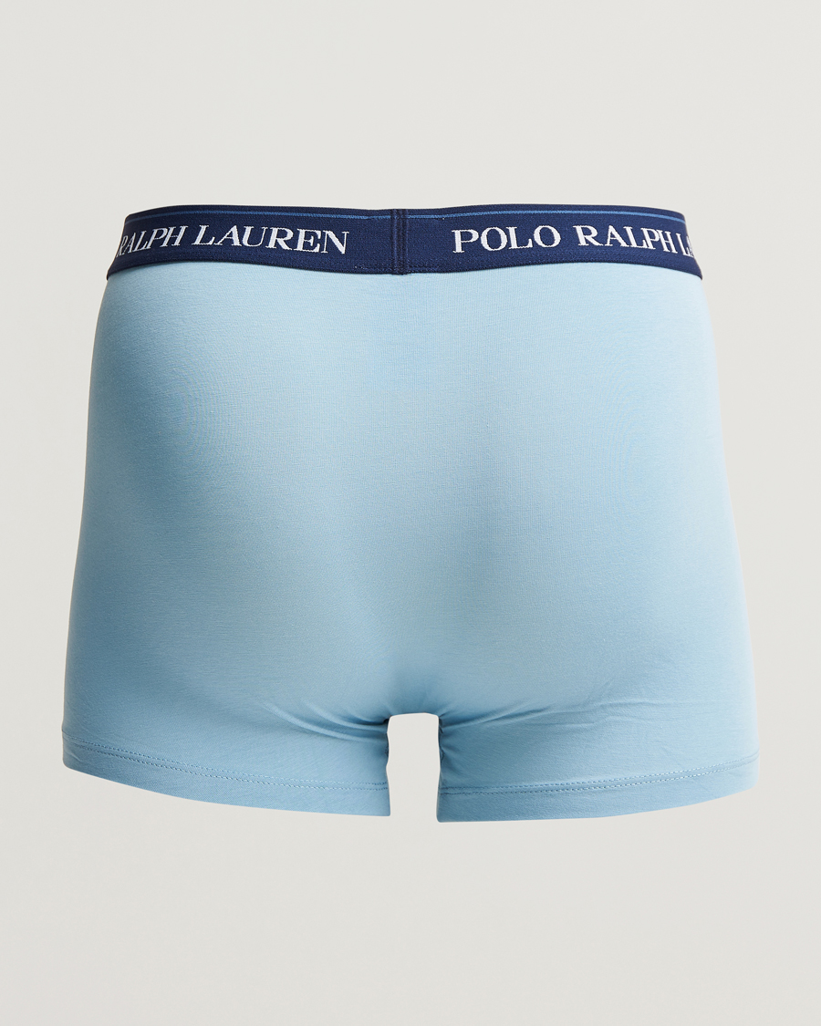 Herren | Unterwäsche | Polo Ralph Lauren | 3-Pack Trunk Blue/Orange/Steel Blue
