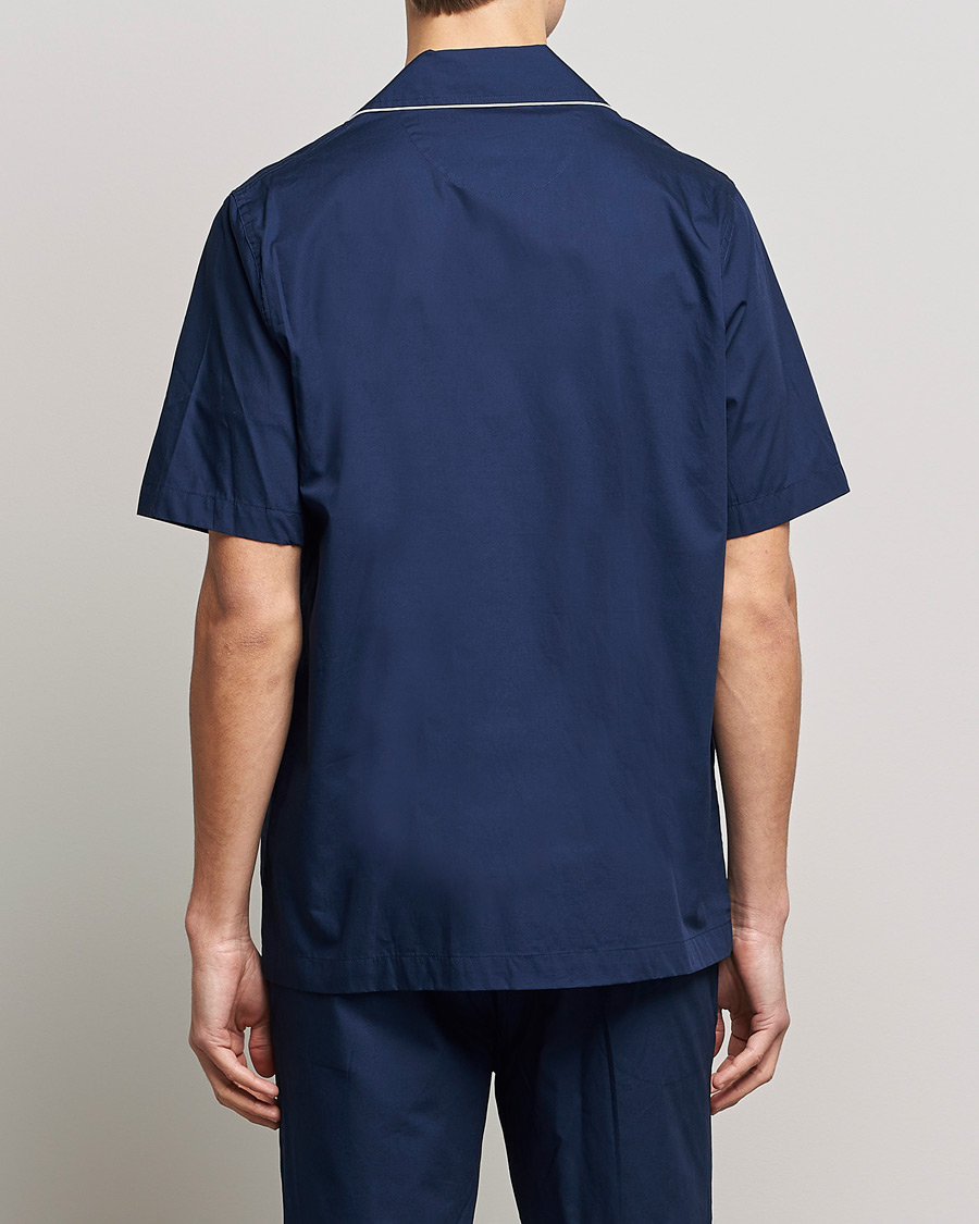 Herren | Polo Ralph Lauren Short Sleeve Pyjama Set Solid Navy | Polo Ralph Lauren | Short Sleeve Pyjama Set Solid Navy