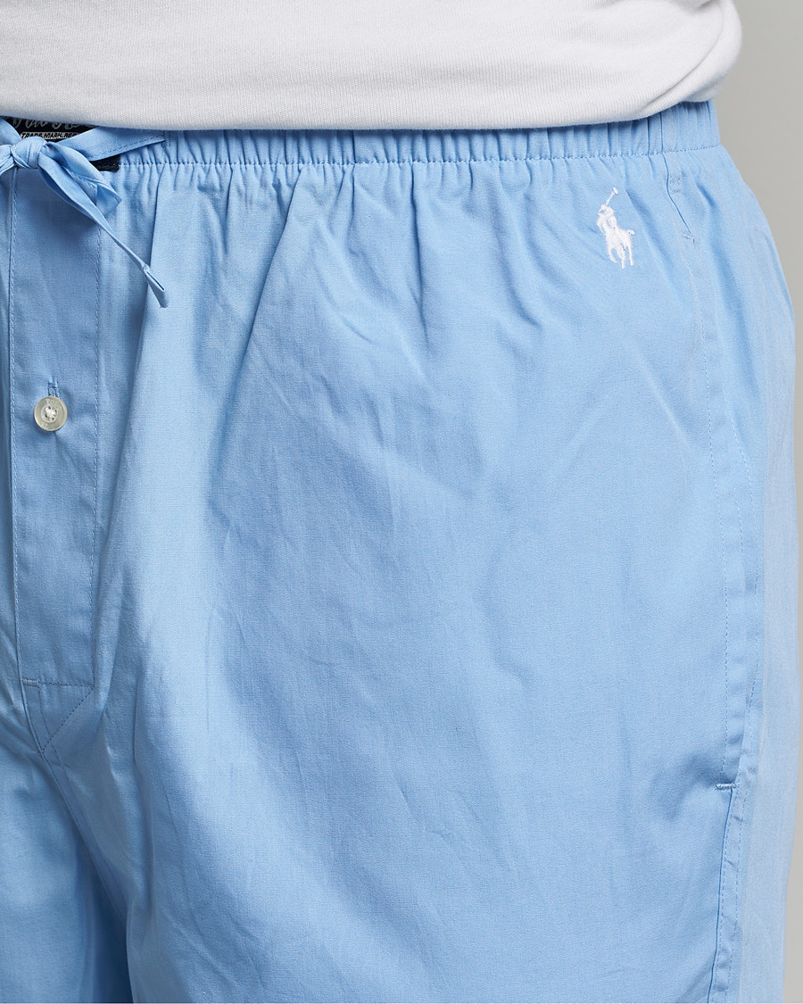 Herren | Schlafanzüge & Bademäntel | Polo Ralph Lauren | Cotton Short Pyajama Set Solid Austin Blue