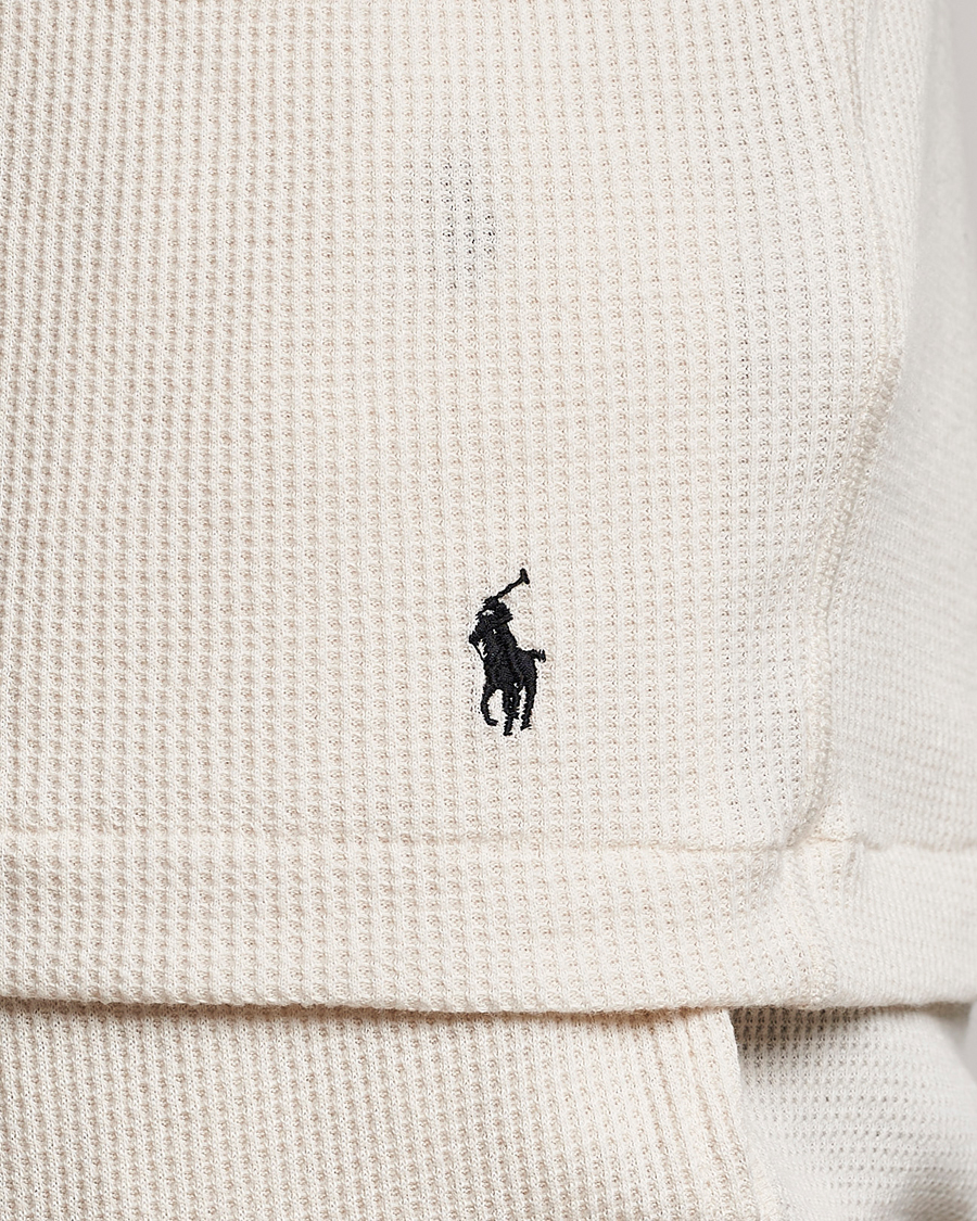 Herren | T-Shirts | Polo Ralph Lauren | Waffle Long Sleeve Crew Neck Guide Cream