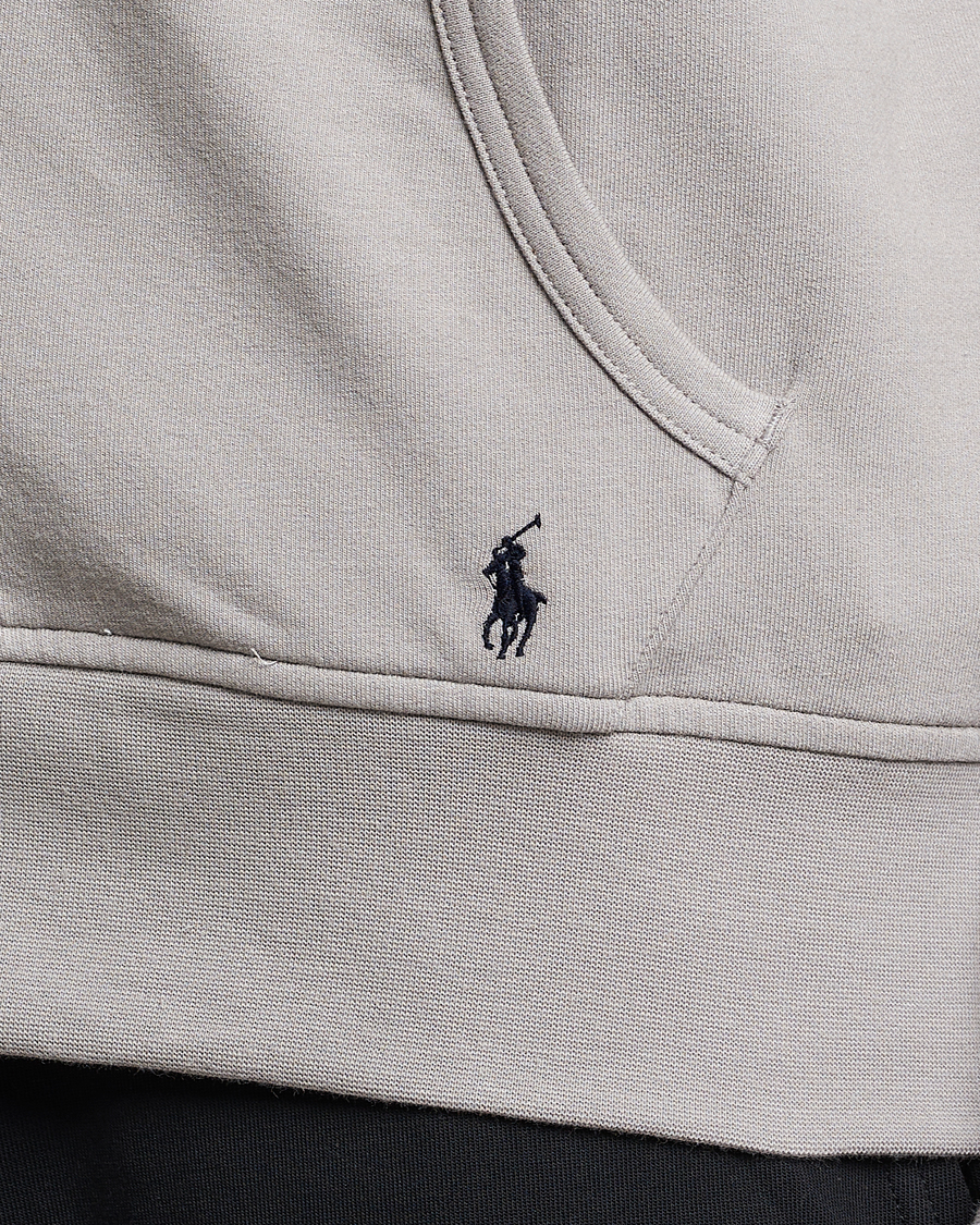 Herren | Pullover | Polo Ralph Lauren | Cotton Jersey Long Sleeve Hoodie Grey Frog