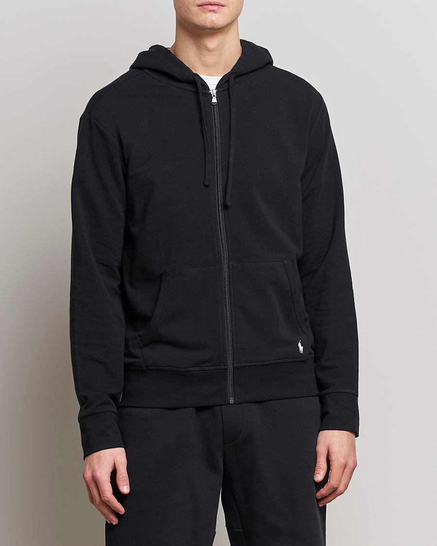 Herren |  | Polo Ralph Lauren | Cotton Jersey Long Sleeve Hoodie Black