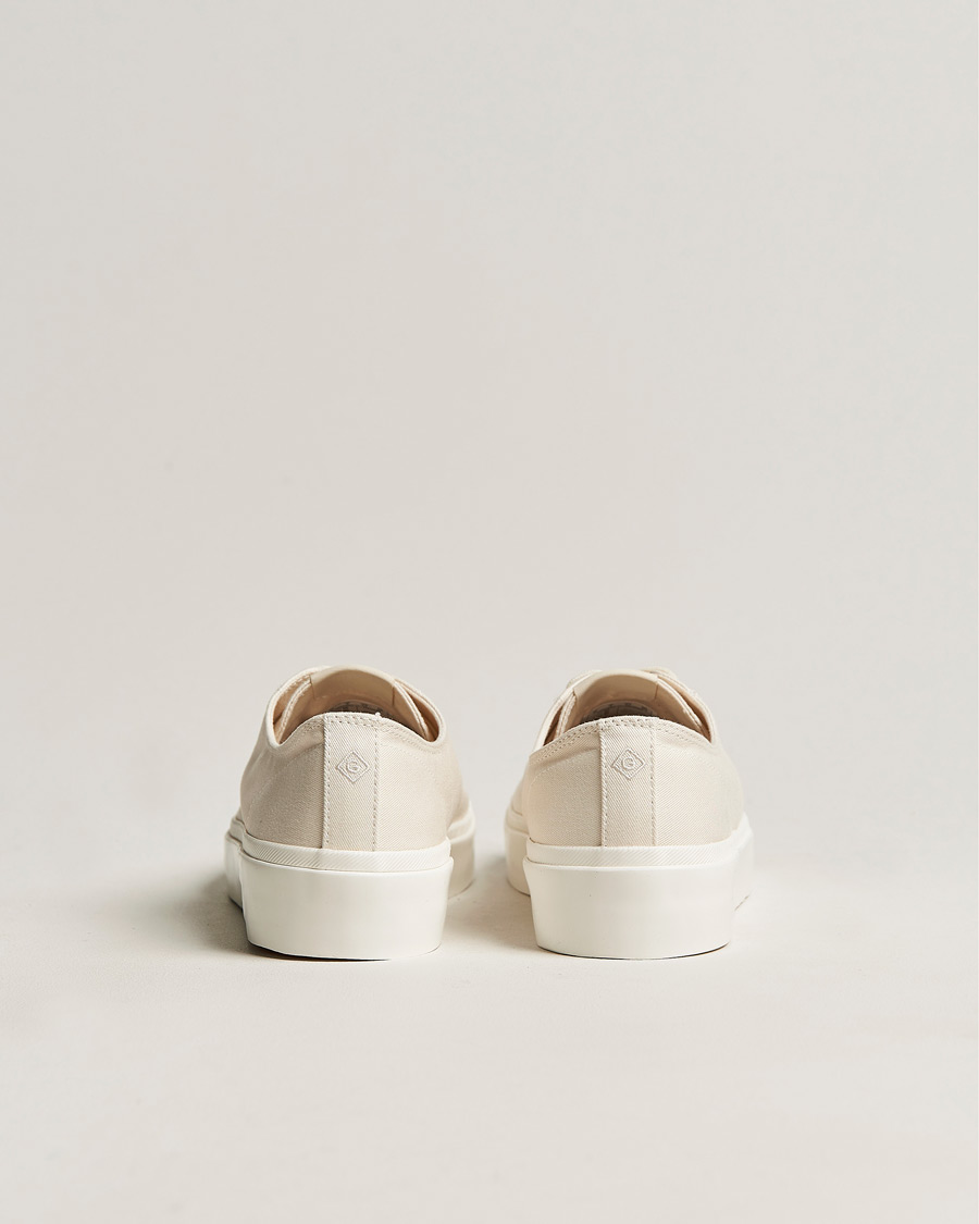 Herren | GANT Prepbro Canvas Sneaker Off White | GANT | Prepbro Canvas Sneaker Off White