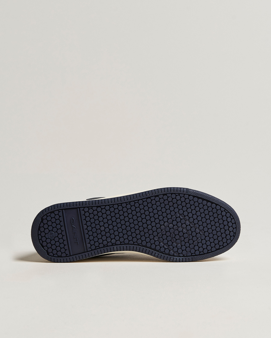 Herren | GANT Goodpal Sneaker White/Marine/Sand Suede | GANT | Goodpal Sneaker White/Marine/Sand Suede