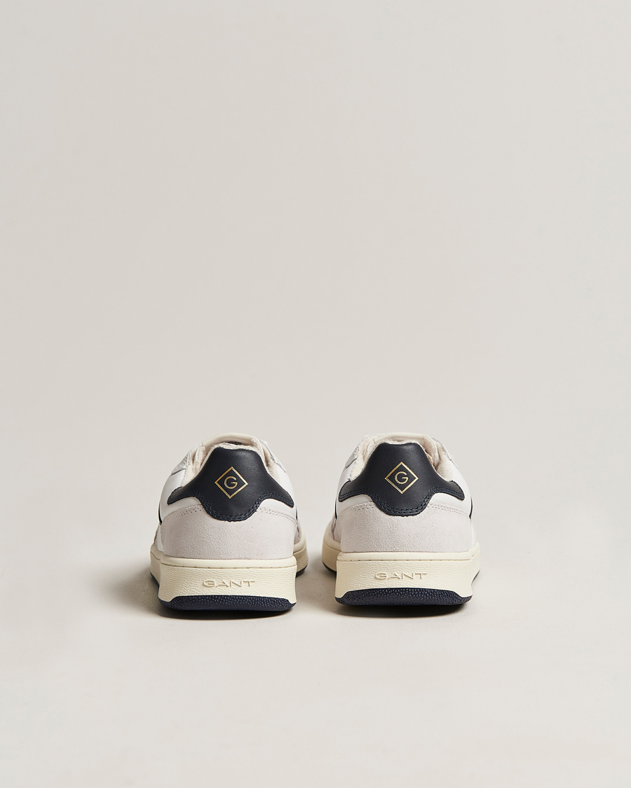 Herren | GANT Goodpal Sneaker White/Marine/Sand Suede | GANT | Goodpal Sneaker White/Marine/Sand Suede