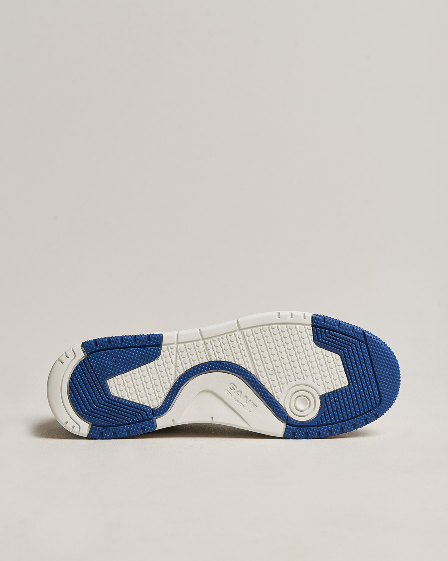 Herren | GANT Brookpal Sneaker White/Blue | GANT | Brookpal Sneaker White/Blue