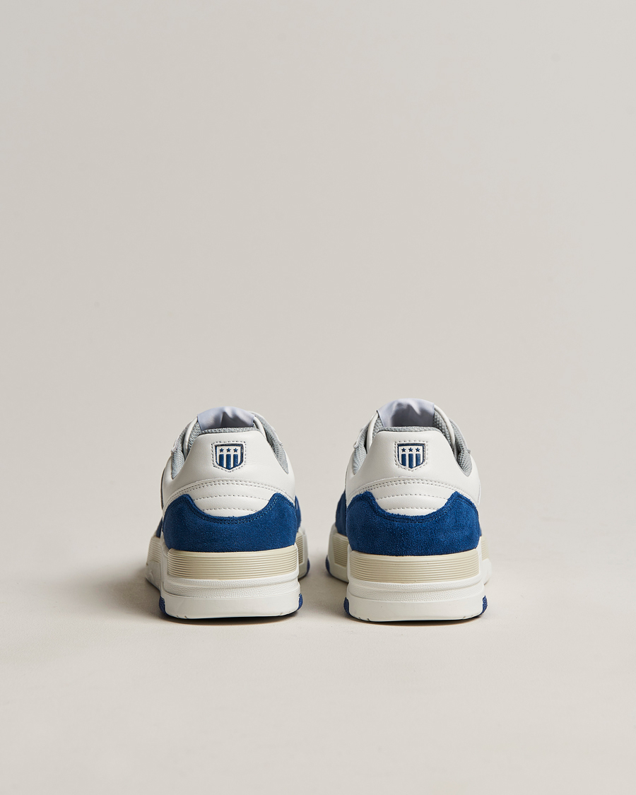 Herren | GANT Brookpal Sneaker White/Blue | GANT | Brookpal Sneaker White/Blue