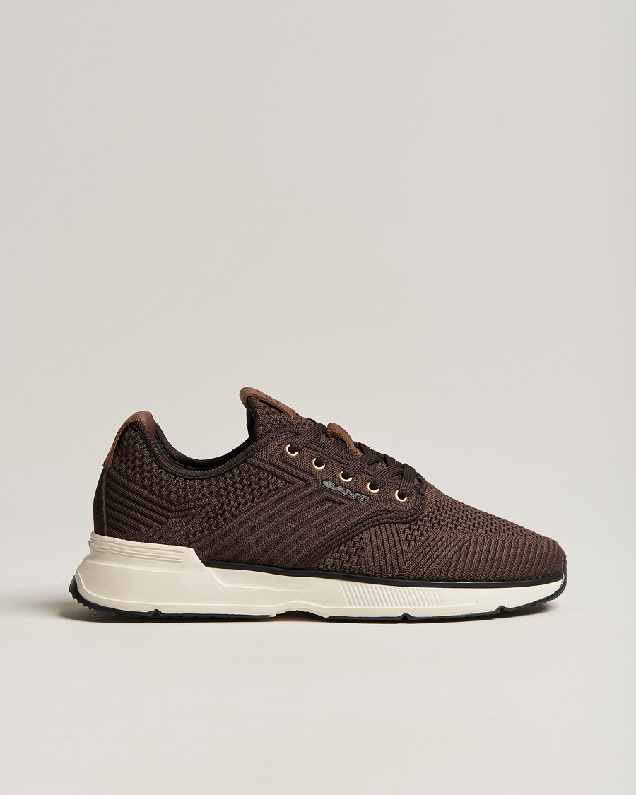 Herren | GANT Beeker Mesh Sneaker Dark Brown | GANT | Beeker Mesh Sneaker Dark Brown