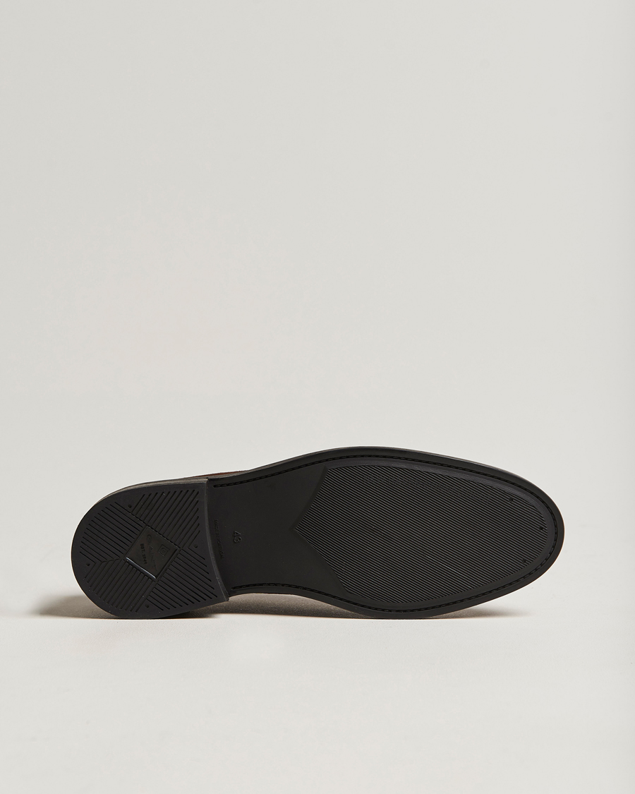 Herren | GANT St Akron Suede Derby Dark Brown | GANT | St Akron Suede Derby Dark Brown