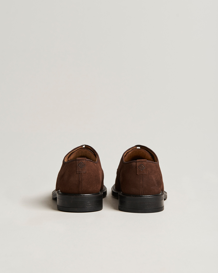 Herren | GANT St Akron Suede Derby Dark Brown | GANT | St Akron Suede Derby Dark Brown
