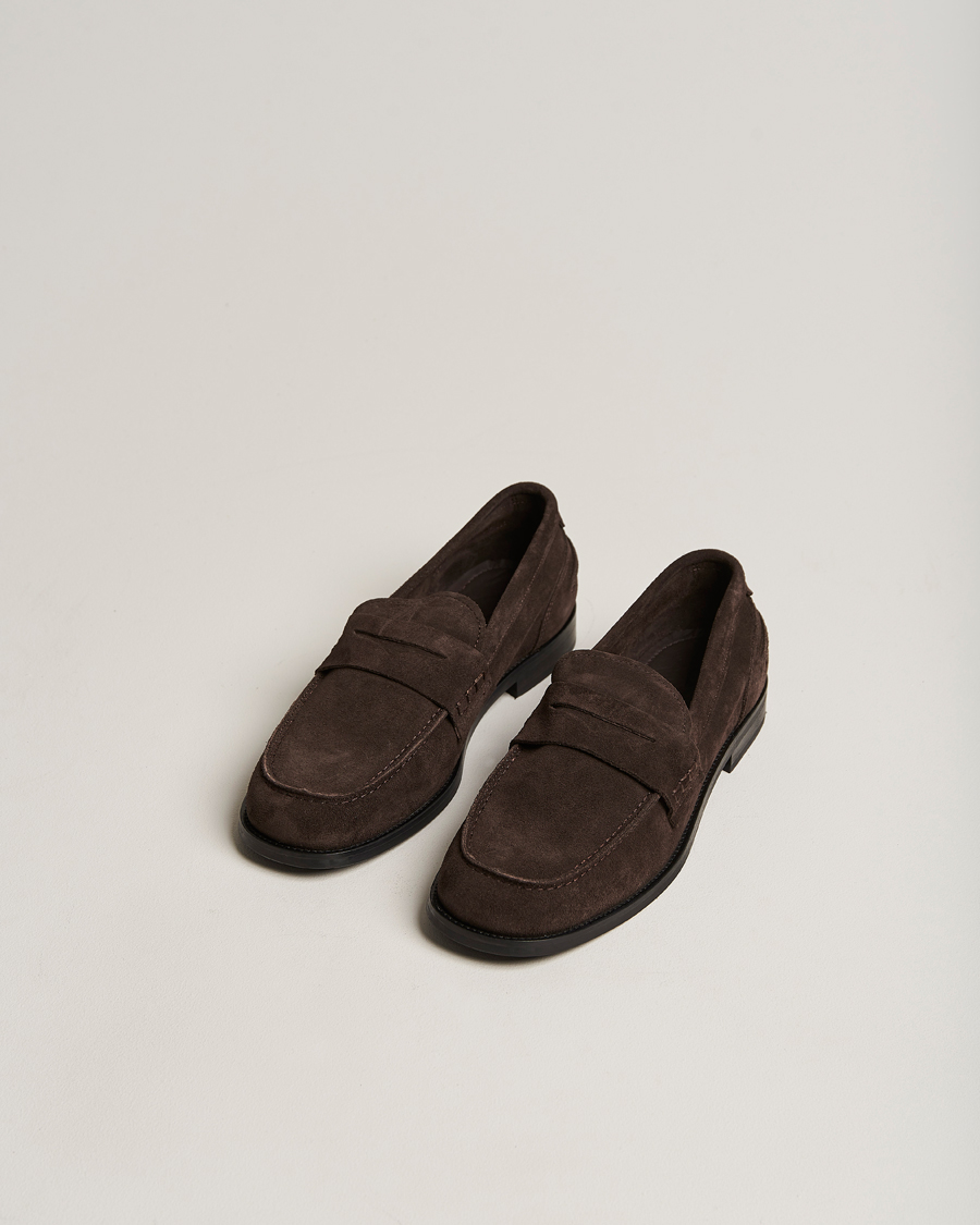 Herren | | GANT | Louon Suede Loafer Espresso