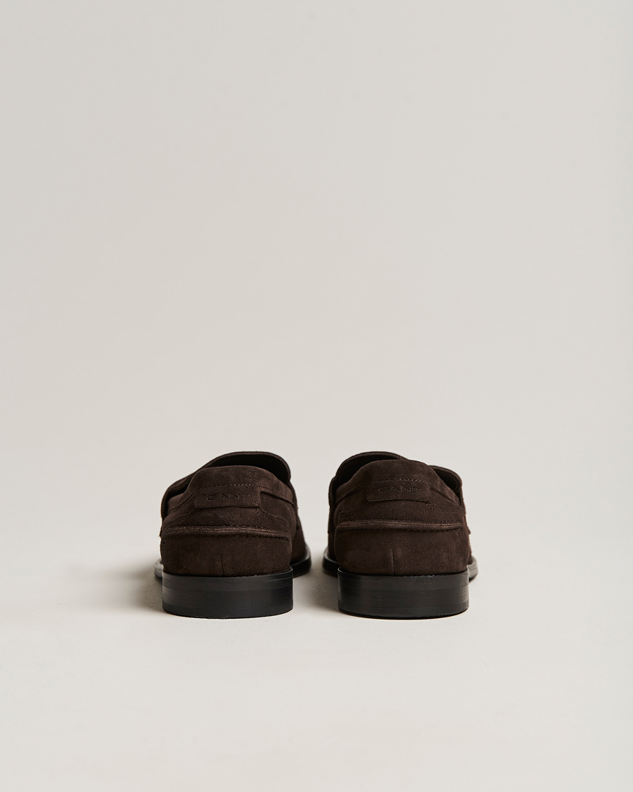Herren | GANT Louon Suede Loafer Espresso | GANT | Louon Suede Loafer Espresso