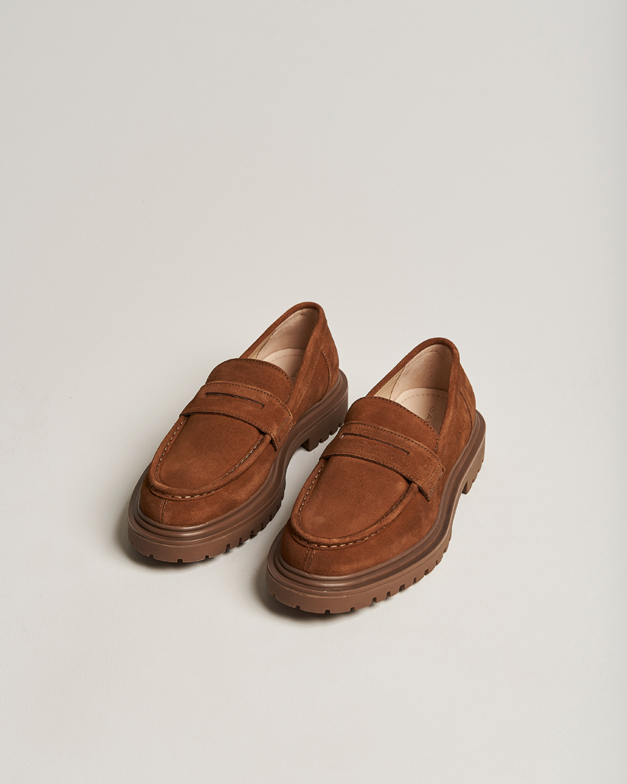 Herren | | GANT | Jackmote Suede Loafer Cognac