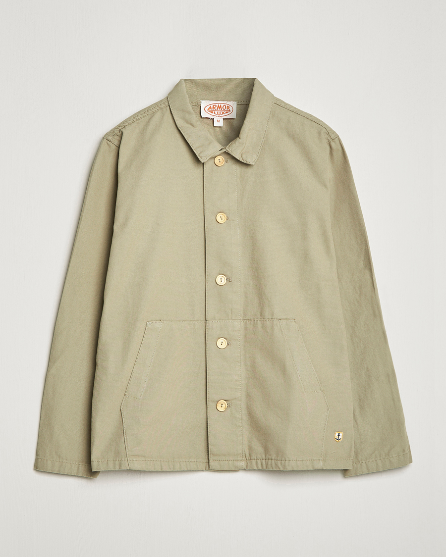 Herren | Hemden | Armor-lux | Veste Pecheur Heritage Overshirt Argile