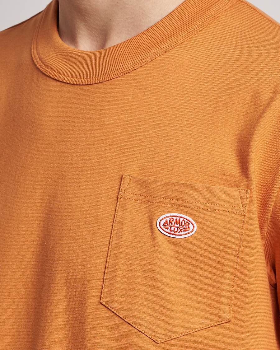 Herren | T-Shirts | Armor-lux | Callac Pocket T-Shirt Rusty