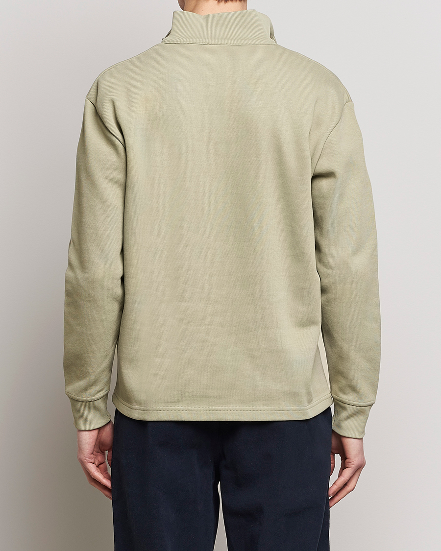 Herren | Pullover | Armor-lux | Camionneur Cotton Half Zip Sweater Argile