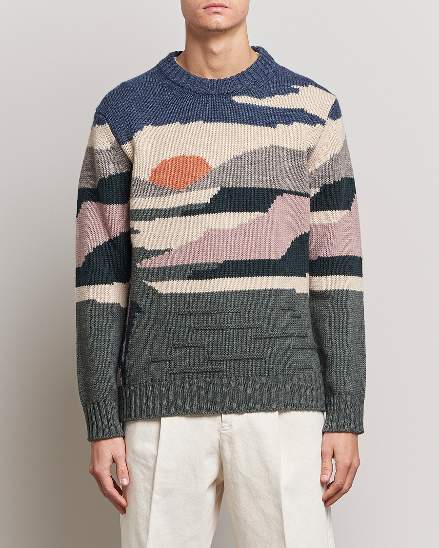 Herren |  | NN07 | Jason Sunset Knitted Sweater Multi