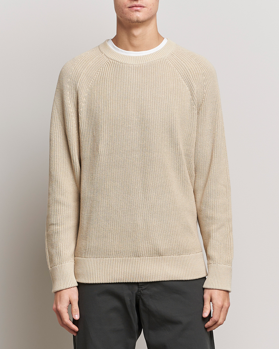 Herren | NN07 | NN07 | Jacobo Cotton Knitted Sweater Off White