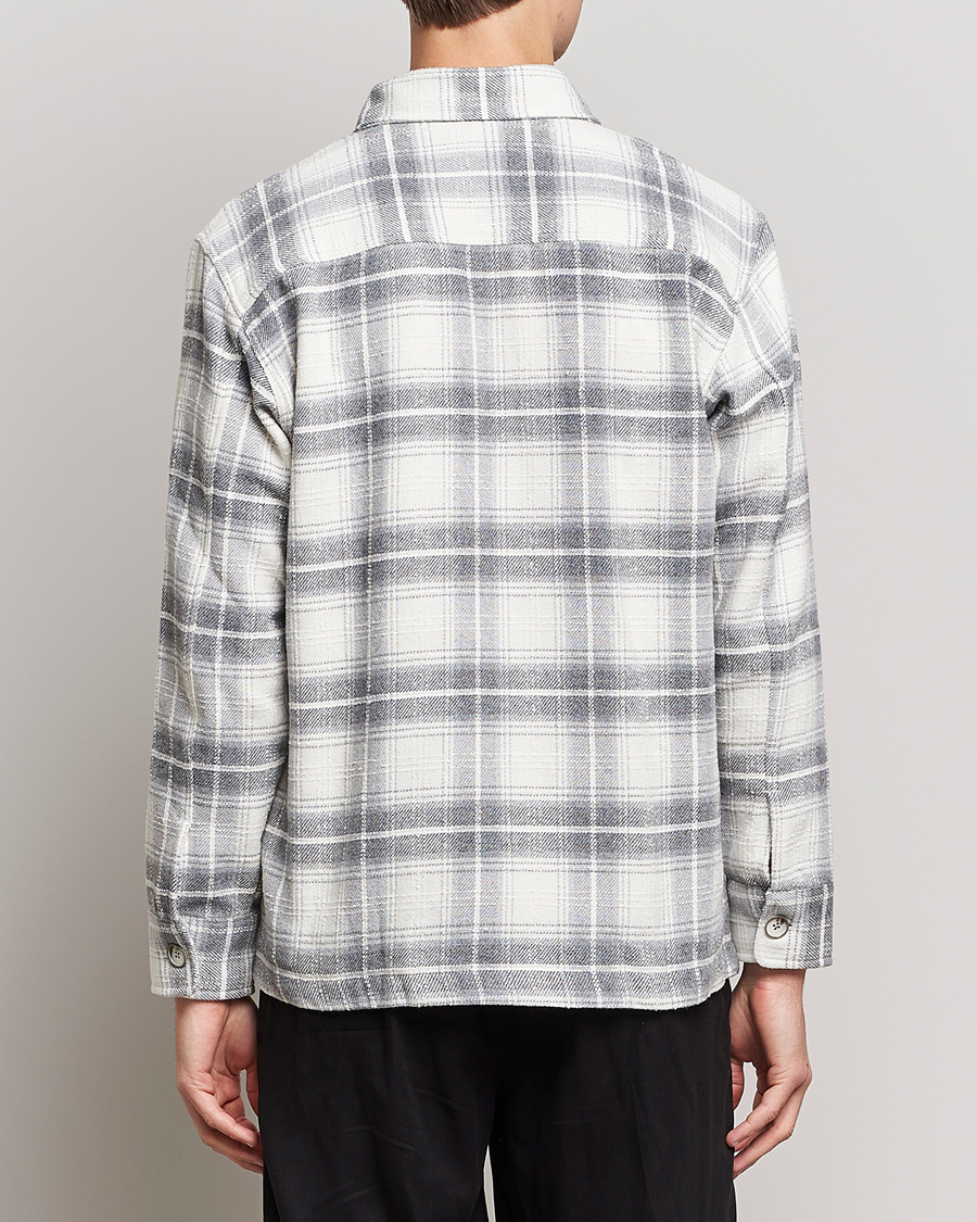 Herren | Hemden | NN07 | Soren Cotton Checked Overhisrt Grey/White