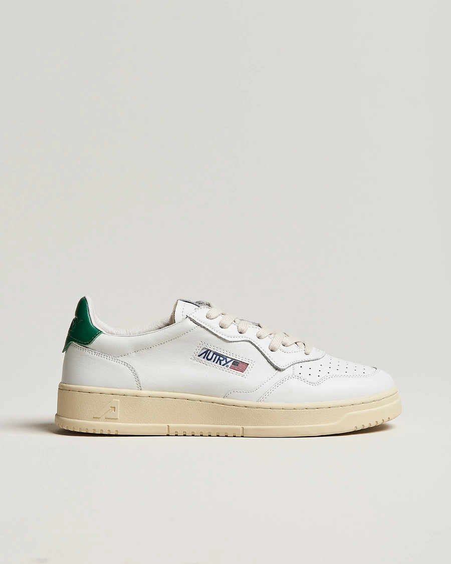 Herren | Sneaker | Autry | Medalist Low Sneaker White/Green
