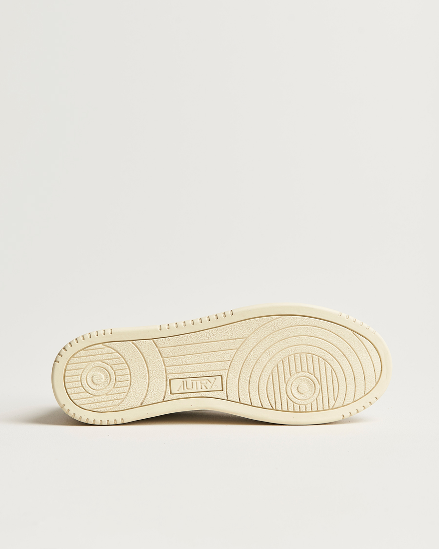 Herren | Autry Medalist Low Leather/Suede Sneaker White/Green | Autry | Medalist Low Leather/Suede Sneaker White/Green