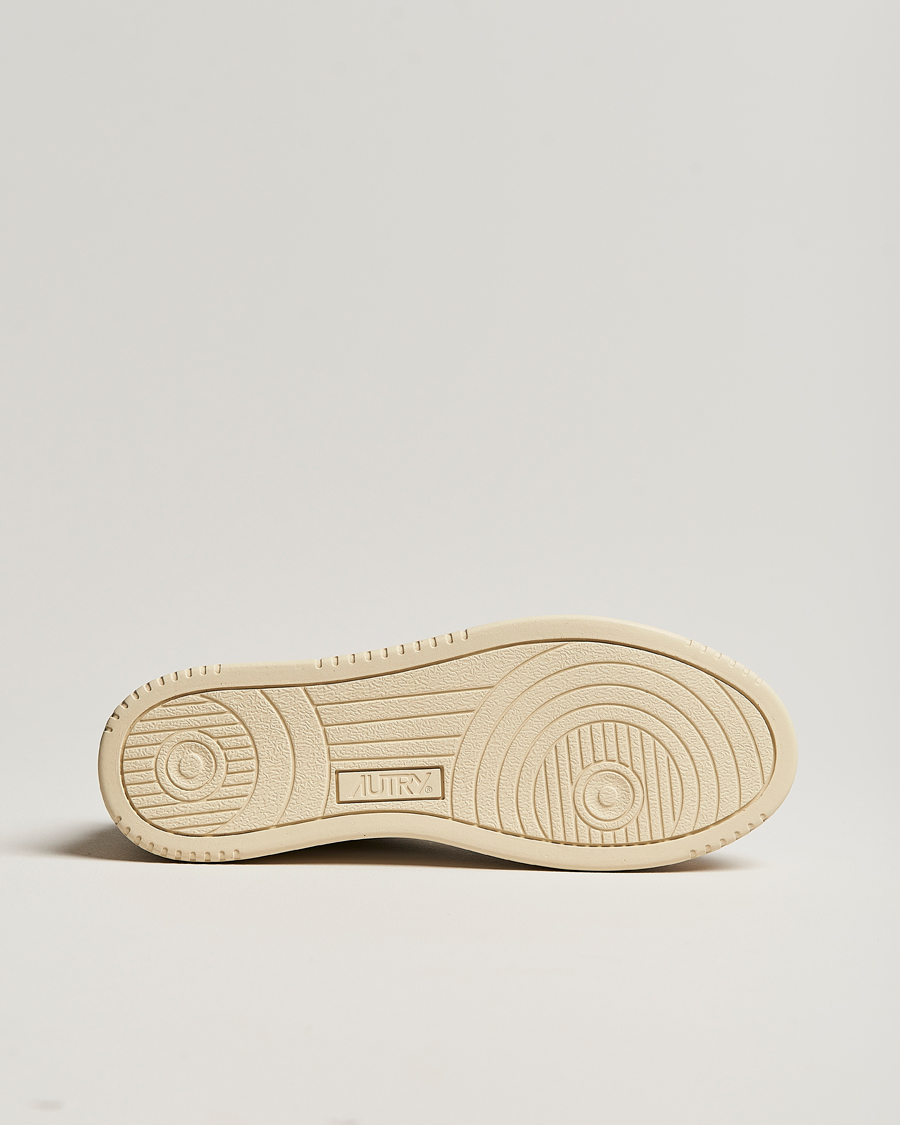 Herren | Sneaker | Autry | Medalist Low Super Soft Goat Leather Sneaker White/Blue