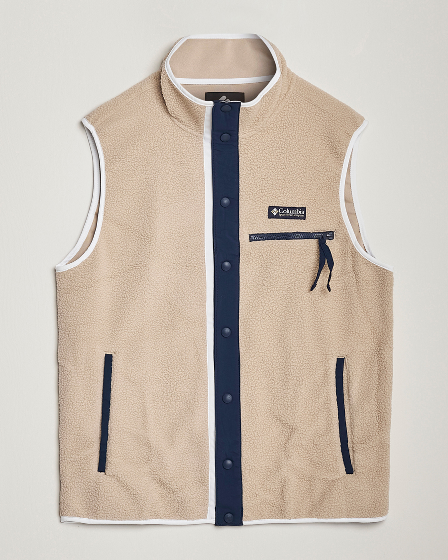 Herren | Pullover | Columbia | Helvetia Fleece Vest Ancient Fossil