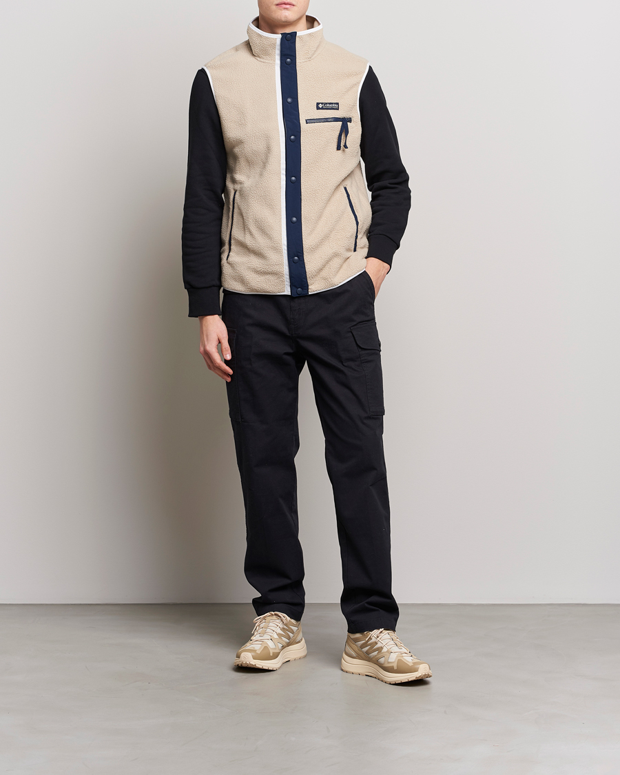 Herren | Pullover | Columbia | Helvetia Fleece Vest Ancient Fossil