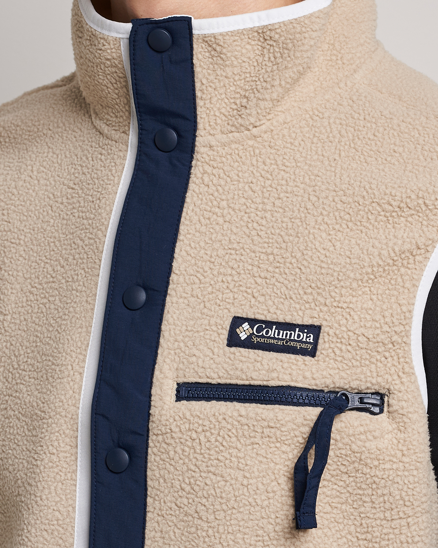 Herren | Pullover | Columbia | Helvetia Fleece Vest Ancient Fossil