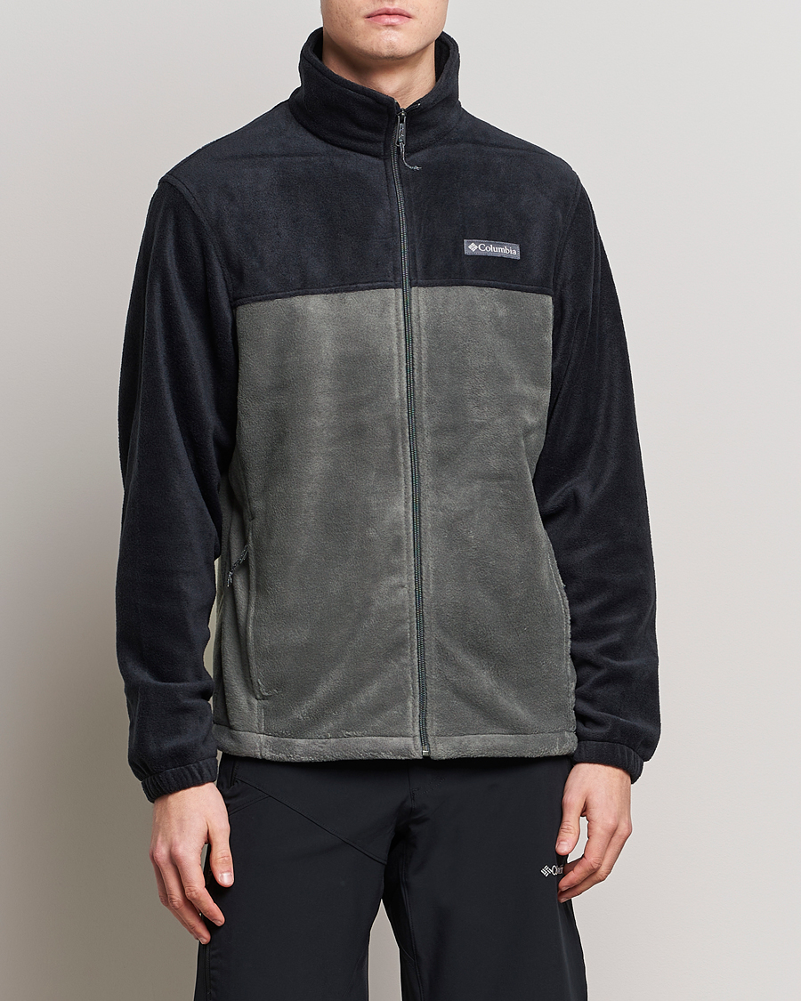 Herren | Pullover | Columbia | Steens Mountain Full Zip 2.0 Fleece Black/Grill