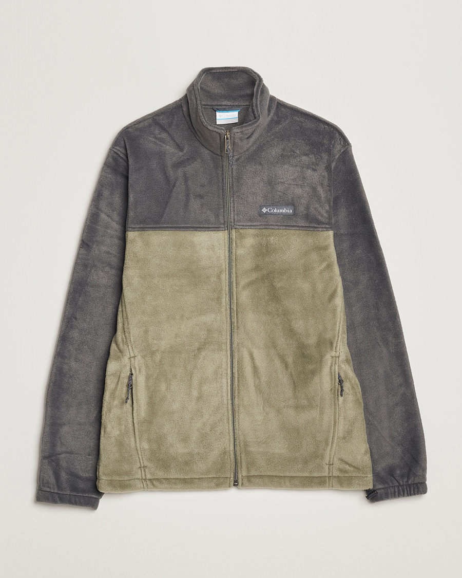Herren | Pullover | Columbia | Steens Mountain Full Zip 2.0 Fleece Shark/Stone Green