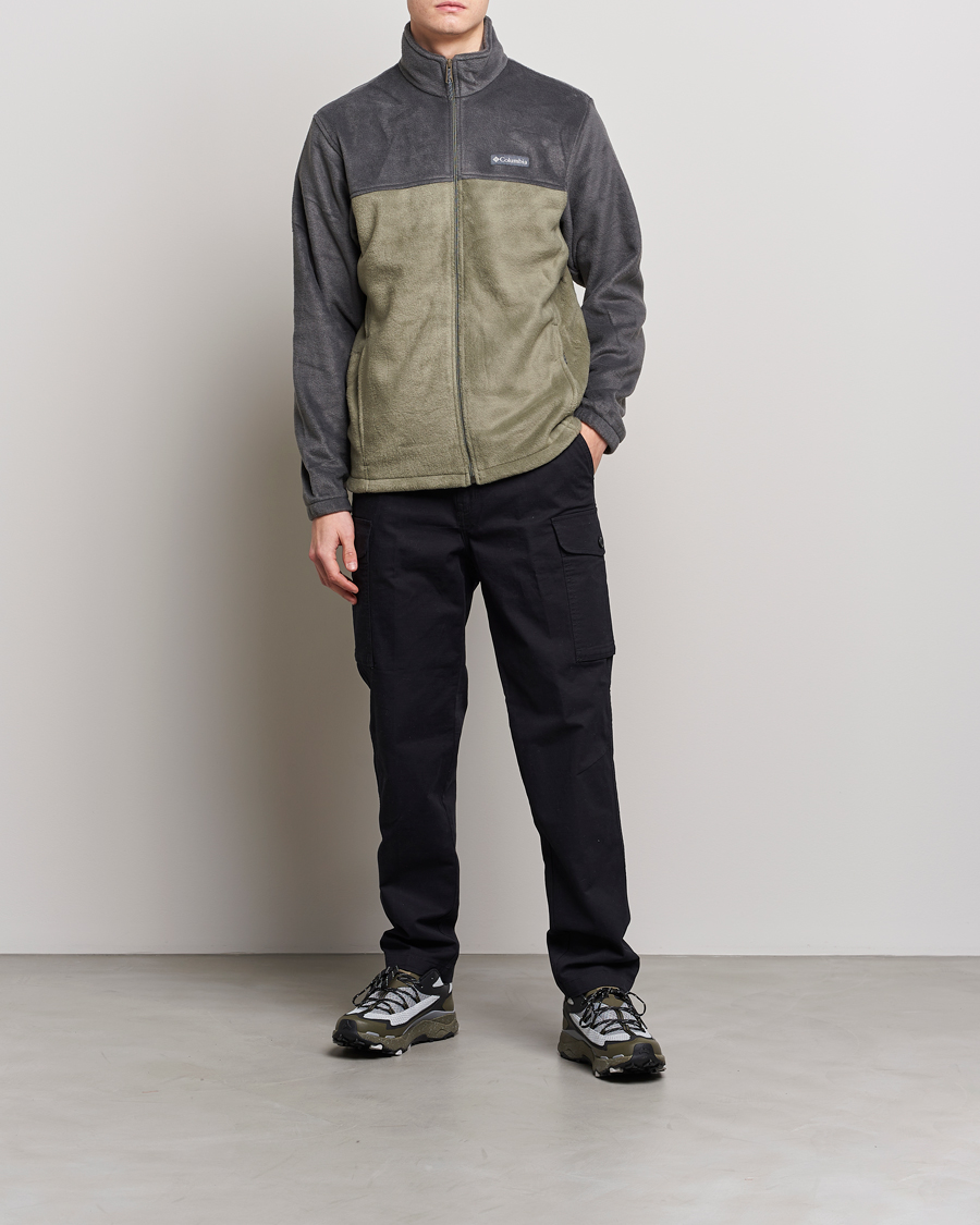 Herren | Pullover | Columbia | Steens Mountain Full Zip 2.0 Fleece Shark/Stone Green