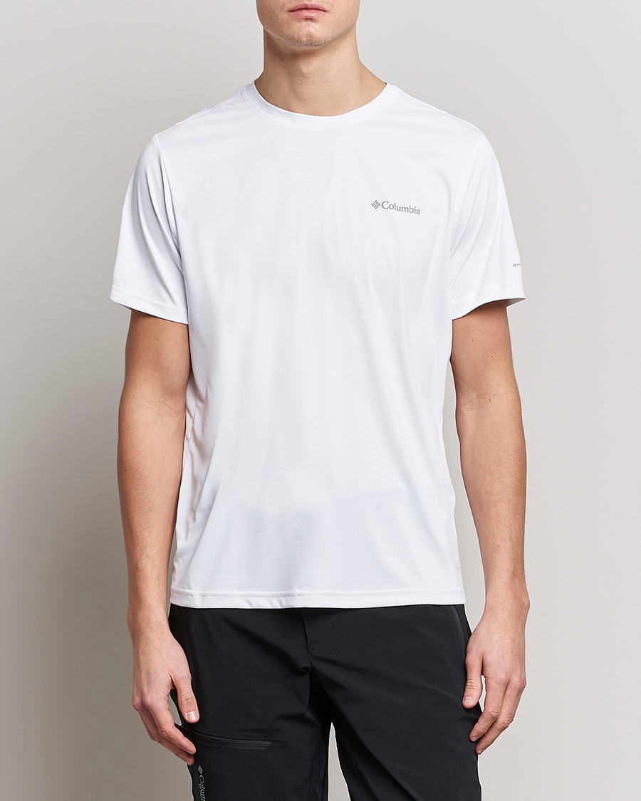 Herren | Weiße T-Shirts | Columbia | Hike Function T-shirt White
