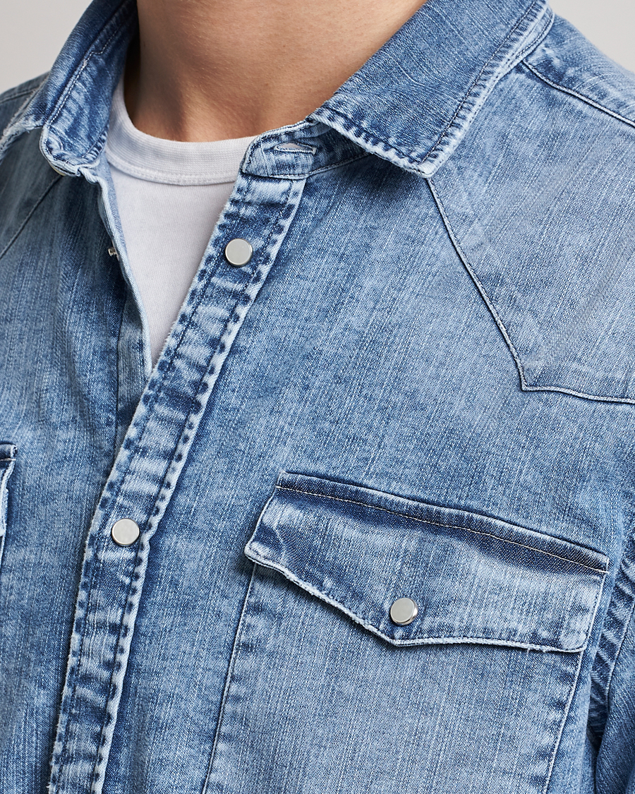 Herren | Hemden | Dondup | Denim Shirt Light Blue