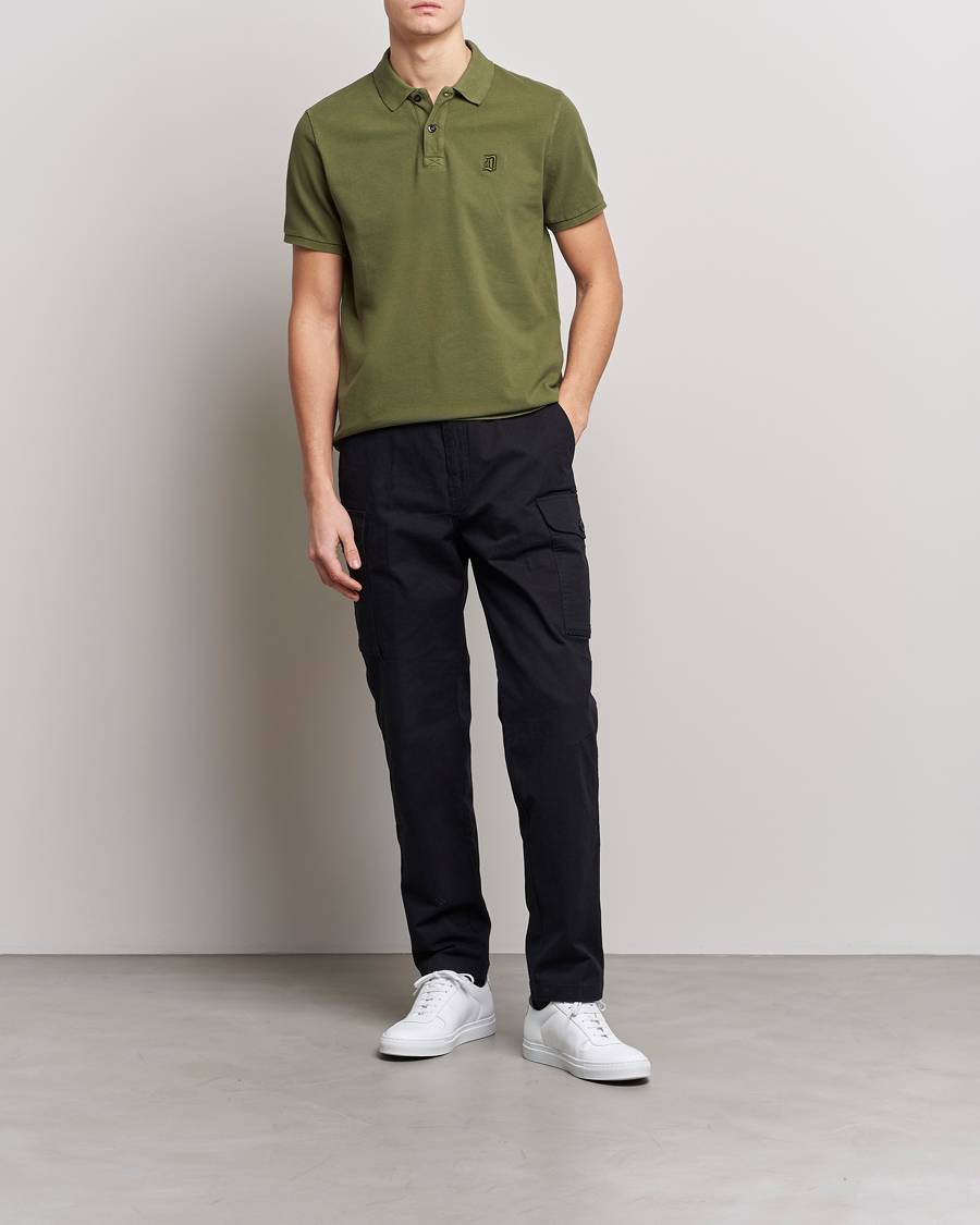 Herren | Poloshirts | Dondup | Cotton Pique Olive