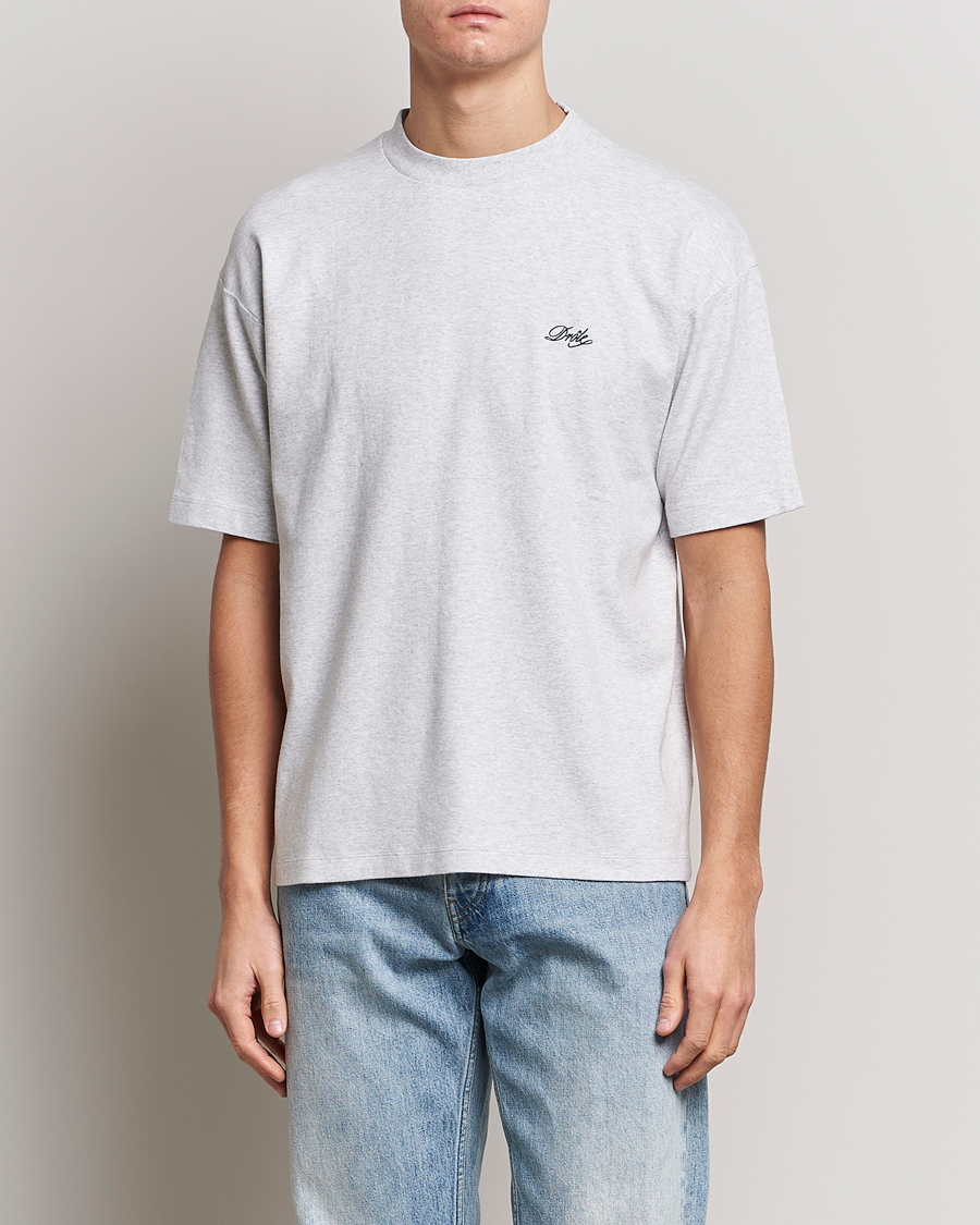Herren |  | Drôle de Monsieur | Signature T-Shirt Light Grey